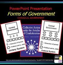 Forms Of Government Lecture Power Point Comparison Chart