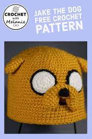 Jake The Dog Hat Free Crochet Pattern Jake The Dog Is Man S Best Friend This Winter He Will Keep Y Adventure Time Crochet Jake The Dogs Crochet Character Hats