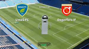 The club, formed 13 january 1907, is currently playing in the highest tier in swedish football, allsvenskan. á‰ Umea Fc Vs Degerfors If Livestream Tipp Jetzt Schauen 21 Sep