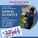 18th Century Technology talk & demo at Chittenden Public Library