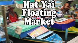 Most tourists come from malaysia to hat yai for shopping. Hat Yai Floating Market Thai Street Food Shopping At A Thai Food Market In Thailand Youtube