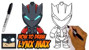 Fortnite 2gb ram fortnite logo tekenen makkelijk. How To Draw Fortnite Lynx Max Step By Step Youtube