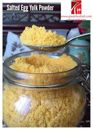 A powdered egg is a fully dehydrated egg. Homemade Salted Egg Yolk Powder å®¶å±…è‡ªåˆ¶é‡'èŽŽç²‰ å'¸è›‹é»„ç²‰ Guai Shu Shu