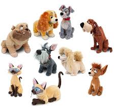 Disney Dawgs Disney Stuffed Animals Lady And The Tramp Animal Plush Toys