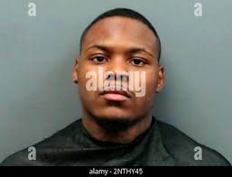 This undated photo provided by the Gregg County Sheriff's Office in  Longview, Texas, shows Jordan Malik Carter. Police say Carter, who just  finished a state prison term in a firearms case has