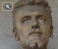 Gustave Larroumet monument at Palais Royal in Paris