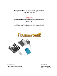 Grosimea regiunii de trecere este dependenta de tensiunea de polarizare. Atestat Tranzistoare Doc