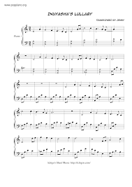 Inuyasha Inuyasha S Lullaby Sheet Music Pdf Free Score Download Aquí podrás ver y descargar todas tus series preferidas. inuyasha inuyasha s lullaby sheet music