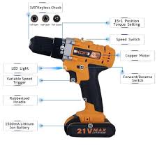 Black And Decker Rotary Tool Flex Shaft Cordless Electric Drill Screwdrivera 21v Max 2 Speed 3 8inch Keyless Chuck 15 1 Clutch Positions With 2 Rechargeable Lithium In 2020 Drill Cordless Drill Drill Driver