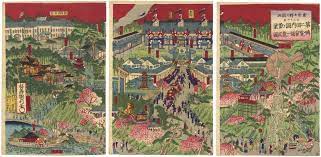 国利 東京上野公園地 明治14年版 第二回内国勧業博覧会場一覧之図 山田書店美術部オンラインストア 小原古邨 美術 図