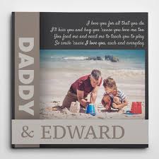 Which is a central idea of the a boy and his dad poem? I Love You For All That You Do Father S Day Poem Custom Photo Canvas 365canvas