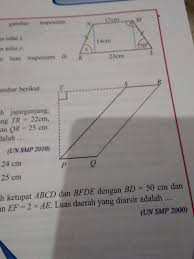 Maybe you would like to learn more about one of these? Perhatikan Gambar Berikut Pqrs Adalah Jajar Genjang Dengan Panjang Tr 22cm Pq 7cm Dan Brainly Co Id