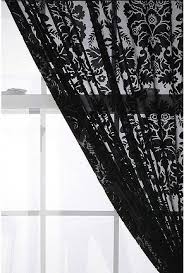 Black And White Damask Curtains Black White Damask Curtains Urban Outfitters Curtains Decor Black Curtains