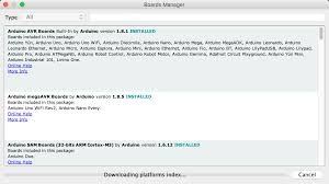Macos Missing Fields In Boards Manager List Issue 21 Arduino Arduino Pro Ide Github