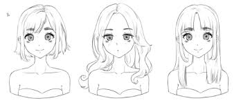 Straight hair, wavy hair, pigtails, and short hair. How To Start Drawing Anime 25 Step By Step Tutorial And Classes Skillshare Blog