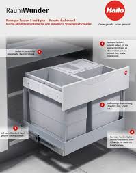 Startseite» sortiment» küche» mülleimer» einbaumülleimer. Hailo Einbau Mulleimer Kuche 29 L Mulltrenner Mullsystem Bio Abfalleimer 516056