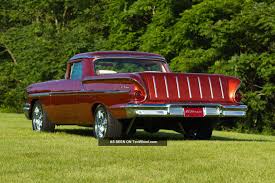 1958 chevrolet custom el camino camionetas chevy chevy camionetas pinterest