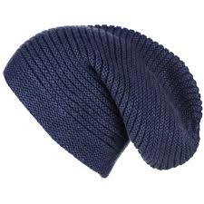 Midnight Navy Blue Rib Knit Cashmere Slouch Beanie 105 Liked On Polyvore Featuring Accessories Hats Beanie Slouch Beanie Cashmere Beanie Blue Beanie Hat