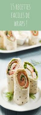 15 Recettes Faciles Et Rapides De Wraps Parfaites Pour L Apero Pour Un Pique Nique Ou Pour Un Dejeuner Sur Le Pouce Recettes De Cuisine Cuisine Recette Wrap