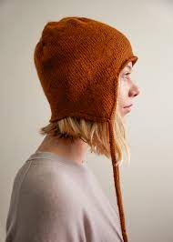 Top Down Ear Flap Hat Free Knitting Pattern By Purl Soho Knitting Patterns Free Hats Ear Flap Hats Crochet Hat Pattern