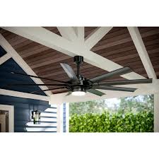 Browse through hundreds of ceiling fan accessories, such as light fixtures, fan blades, downrods, lightbulbs, and controls to update the look and function of your fans. Fanimation Studio Collection Slinger V2 72 In Matte Black Led Ceiling Fan With Light Remote Control And Light Kit 9 Blade Lowes Com Outdoor Ceiling Fans Ceiling Fan Exterior Ceiling Fans