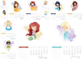 The three factors to consider as you plan your visit are cost, crowds, and weather. Disney Princess 2019 Free Printable Calendar Oh My Fiesta In English