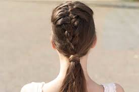 To french braid your hair, divide the chosen section into three equal sized strands, then begin braiding as you would a normal three strand braid. 8 Easy French Braid Hairstyles For 2020 All Things Hair Us
