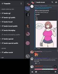 The r/traaNSFW subreddit has a Discord server counterpart. Here's a peak  inside one of its channels.