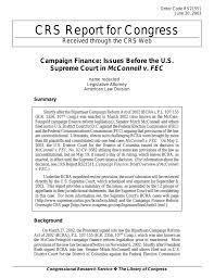81, enacted march 27, 2002, h.r. Campaign Finance Issues Before The U S Supreme Court In Mcconnell V Fec Everycrsreport Com