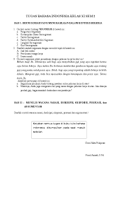 Soal pat bahasa indonesia kelas xi pdf (download). Doc Tugas Bahasa Indonesia Kelas Xi Sem 2 Smkti Bintra Academia Edu