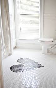 Prepare To Be Amazed By These 13 Mosaic Bathroom Floor Tile Ideas Hunker In 2020 Penny Tiles Bathroom Mosaic Bathroom Bathroom Floor Tiles