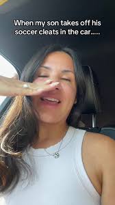 When Your Kid Takes His Cleats Iff in The Car