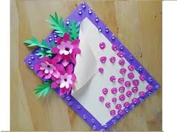 Diy Como Hacer Cartas Tarjetas De Cumpleanos Para Mama Manualidades Con Papel Youtube