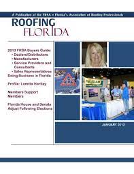 Opening hours for abc supply branches in saint augustine, fl. Roofing Florida January 2013 By Florida Roofing Magazine Issuu