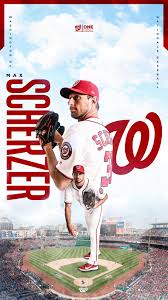 Mlb google search wallpaper sports tops fashion hs sports moda fashion styles. Max Scherzer Washington Nationals Sports Graphic Design Baseball Design
