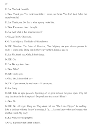 Do you want to build a snowman? Frozen Script Pdf