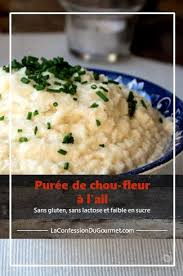 Puree De Chou Fleur A L Ail In 2020