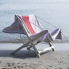 Beach Towels Double As Seats For Julia Esque S Marina Deck Chair Deck Chairs Chair Oversized Chair And Ottoman