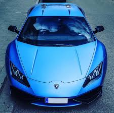 Lamborghini Huracan Performante Black And Blue Lamborghini Huracan Wrapped In Satin Chrome Blue W Gloss Black Accents Around The Headlights On Lamborghini Cars Lamborghini Huracan Sports Cars Lamborghini