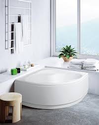 Sie lässt sich vielseitig einbauen und individuell. Evenes Eck Badewanne Ember