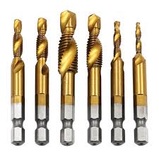Buy metric hex bolts (ks b 1002 jis b 1180). 6pcs Composite Taps Metric Combination M3 M10 1 4 Hex Shank Drill Tapping And Chamfering Integrated Screw Tap Drill Bit Drill Bits Aliexpress