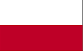 Polska flaga) consists of two horizontal stripes of equal width, the upper one white and the lower one red. Polnische Nationalflagge Flagge Poland Polen Landesflagge Poland Polen Informationsseite Von Konsulate De Bestellen Kaufen Einkauf