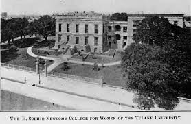 Newcomb College For Women Ca 1905 The Former James Robb Mansion Built In 1854 Demolished In 1954 The Land Was Subd Louisiana History Mansions Crescent City