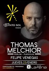 Club Quinto Sol presenta a Thomas Melchior at La Feria, Santiago