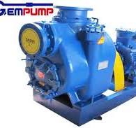 ‫محرك ديزل 1HP 2HP مضخة مياه ذاتية التحضير مع مقطورة بعجلات‬‎