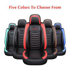 Buy 1 2pcs Universal Pu Leather Car Front Seat Waterproof Mat Covers Rear Seat Back Cushion Pad Mat Backrest Protector For Lada Vesta For Ford For Bmw At Affordable Prices Free Shipping
