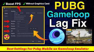 Best Settings For Pubg Mobile On Gameloop Emulator Fix Lag Boost Fps For Low End Pc Youtube