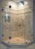 Frameless Corner Glass Shower