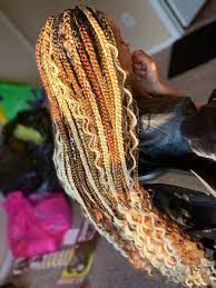 Maybe you would like to learn more about one of these? Long Bohemian Box Braids With Color Novocom Top