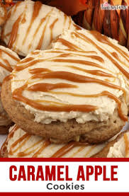 Caramel Apple Cookies Recipe Caramel Apple Cookies Apple Cookies Apple Cookies Recipes